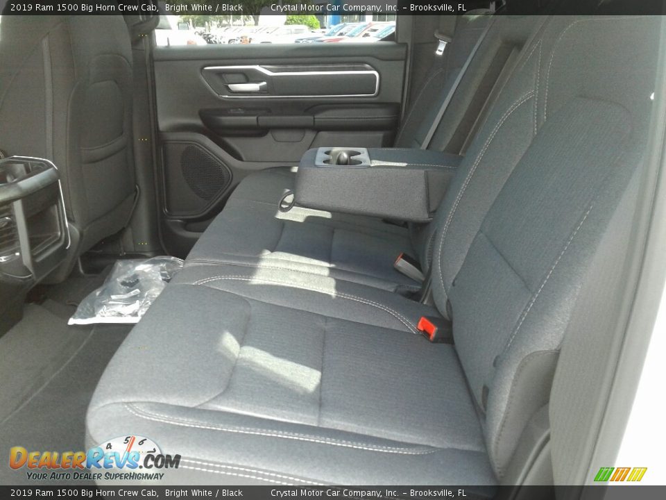 2019 Ram 1500 Big Horn Crew Cab Bright White / Black Photo #10