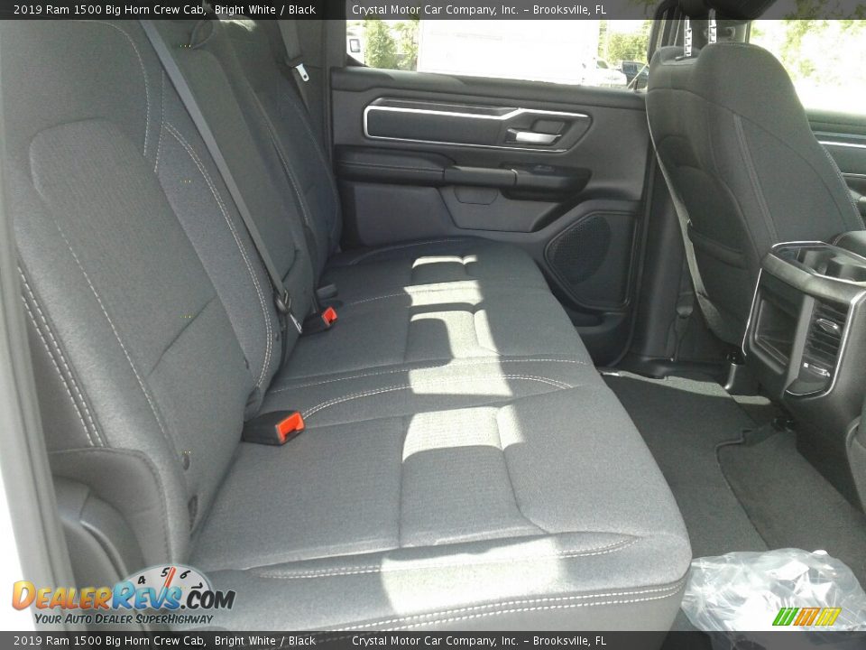 2019 Ram 1500 Big Horn Crew Cab Bright White / Black Photo #11