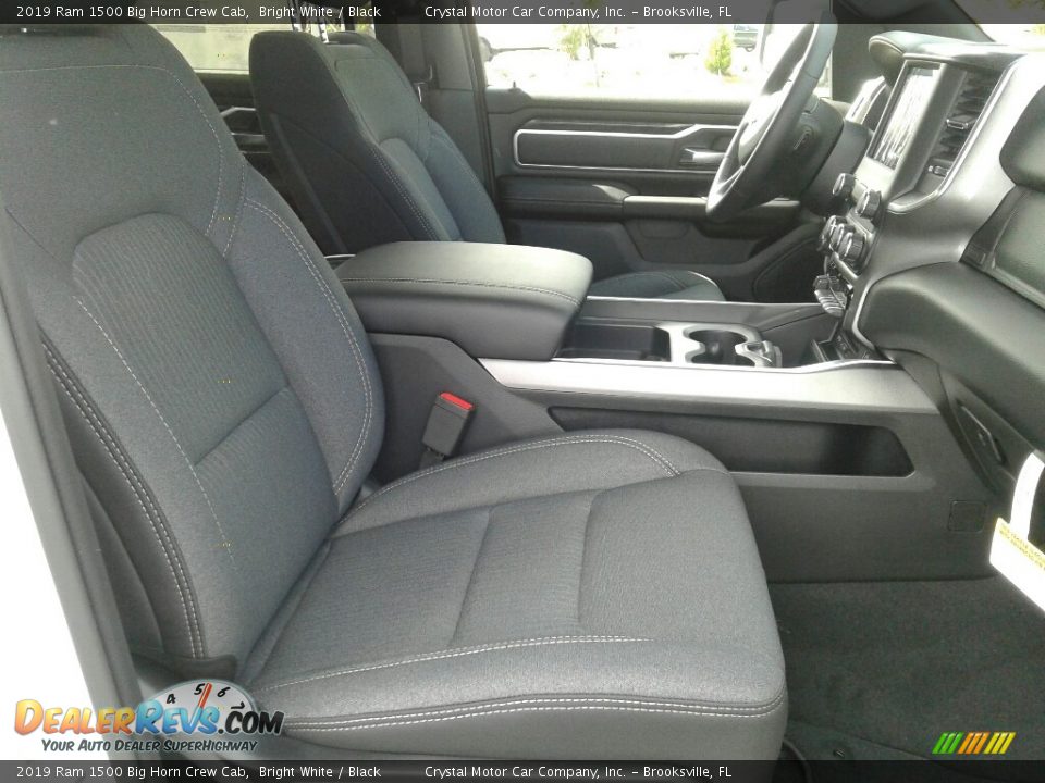 2019 Ram 1500 Big Horn Crew Cab Bright White / Black Photo #12