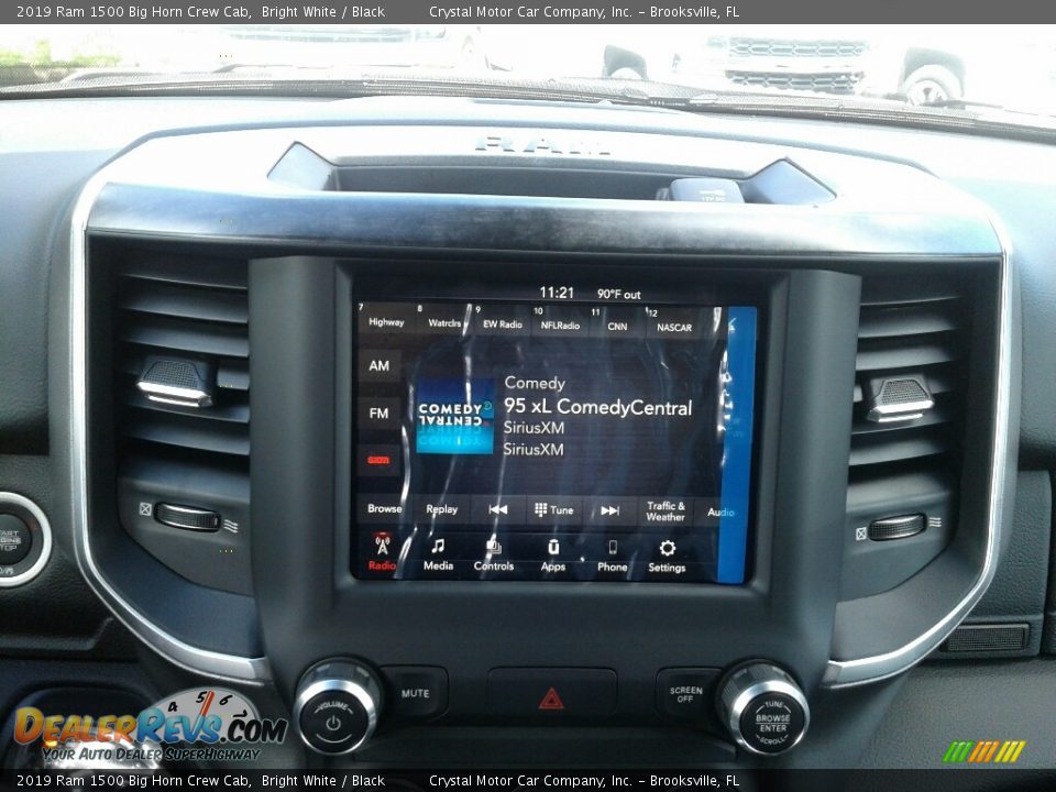 2019 Ram 1500 Big Horn Crew Cab Bright White / Black Photo #15