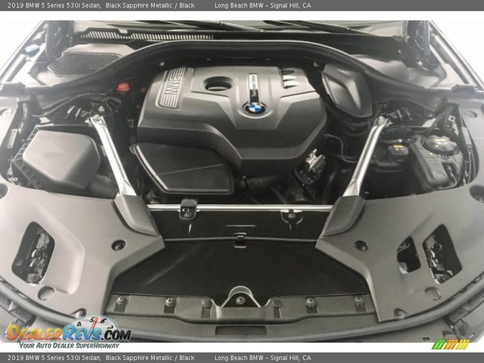 2019 BMW 5 Series 530i Sedan 2.0 Liter DI TwinPower Turbocharged DOHC 16-Valve VVT 4 Cylinder Engine Photo #8