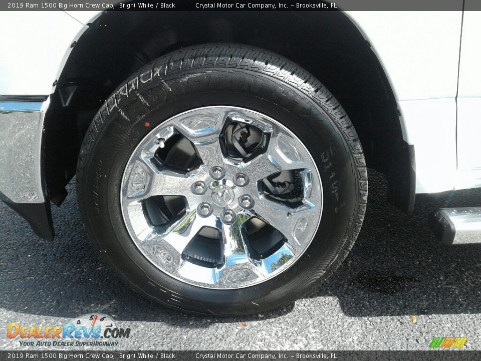 2019 Ram 1500 Big Horn Crew Cab Bright White / Black Photo #20