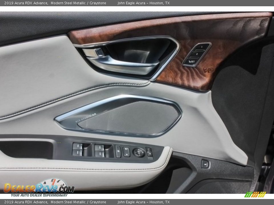 2019 Acura RDX Advance Modern Steel Metallic / Graystone Photo #12