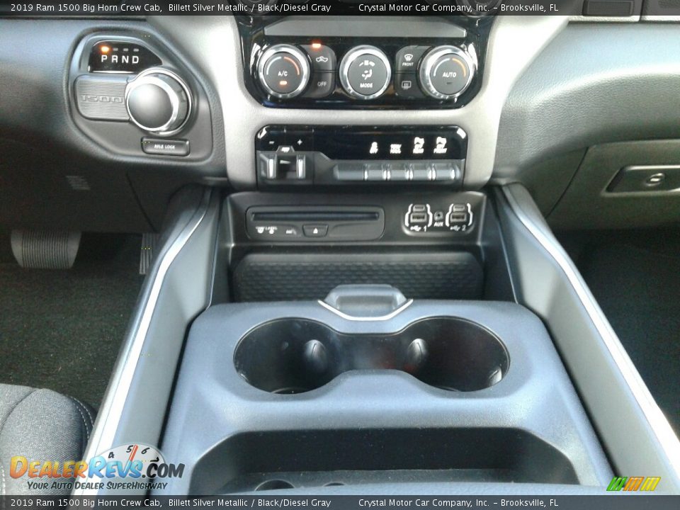 2019 Ram 1500 Big Horn Crew Cab Billett Silver Metallic / Black/Diesel Gray Photo #16