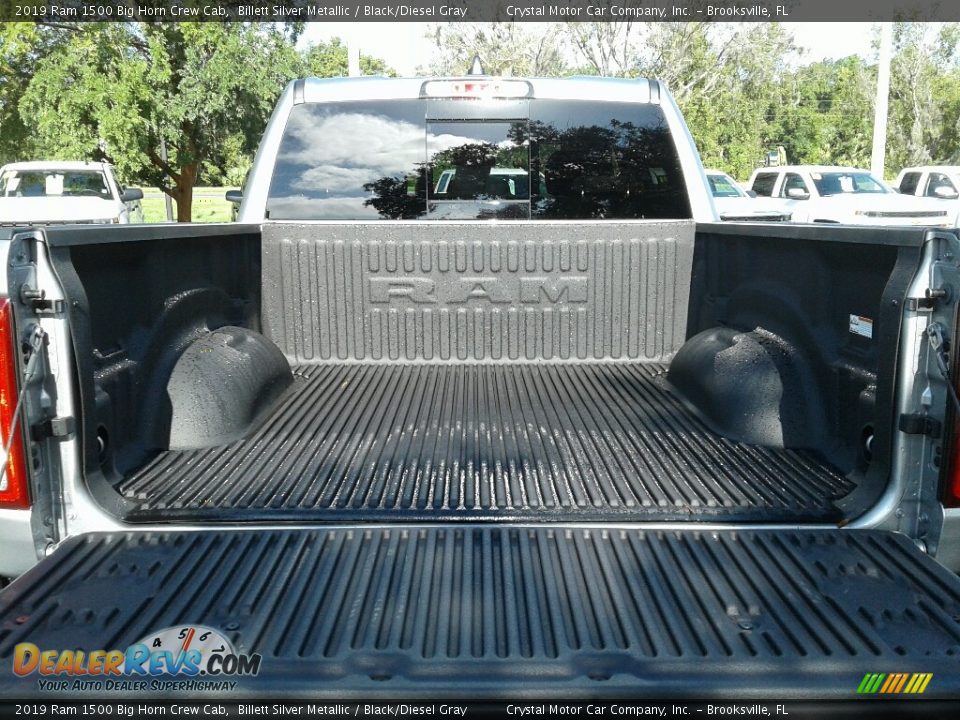 2019 Ram 1500 Big Horn Crew Cab Billett Silver Metallic / Black/Diesel Gray Photo #19