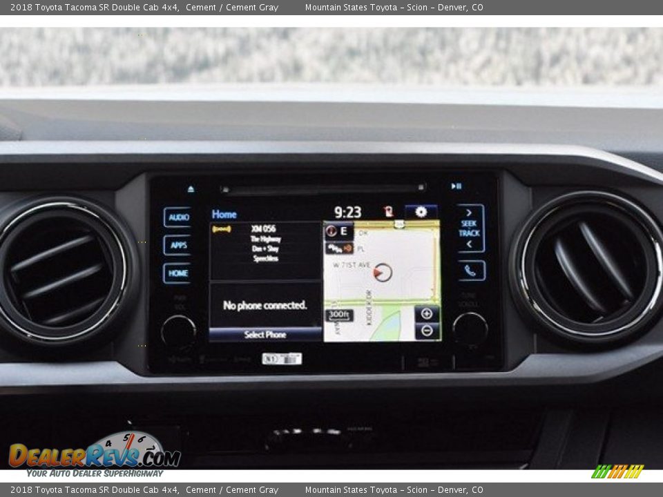 2018 Toyota Tacoma SR Double Cab 4x4 Cement / Cement Gray Photo #10