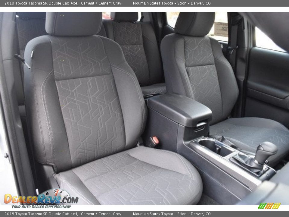 2018 Toyota Tacoma SR Double Cab 4x4 Cement / Cement Gray Photo #13