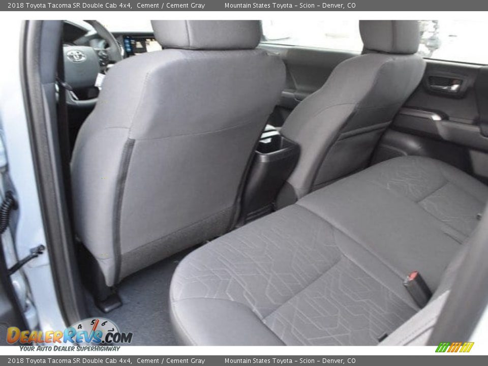 2018 Toyota Tacoma SR Double Cab 4x4 Cement / Cement Gray Photo #14