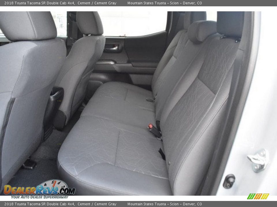 2018 Toyota Tacoma SR Double Cab 4x4 Cement / Cement Gray Photo #15