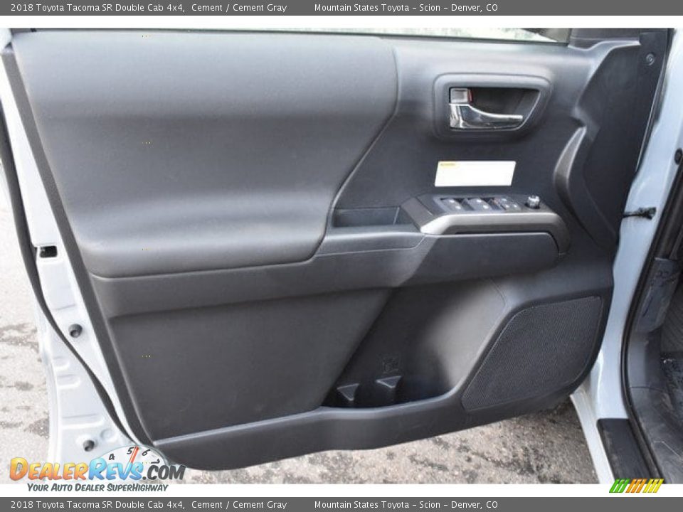 2018 Toyota Tacoma SR Double Cab 4x4 Cement / Cement Gray Photo #20