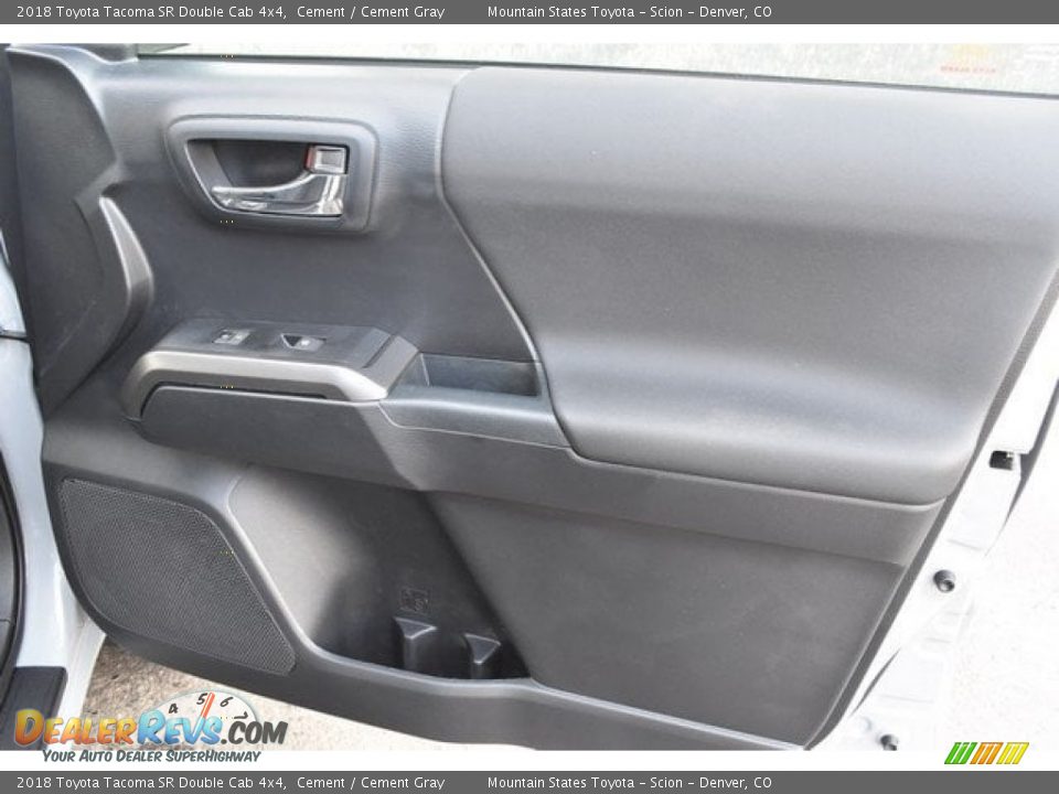 2018 Toyota Tacoma SR Double Cab 4x4 Cement / Cement Gray Photo #22