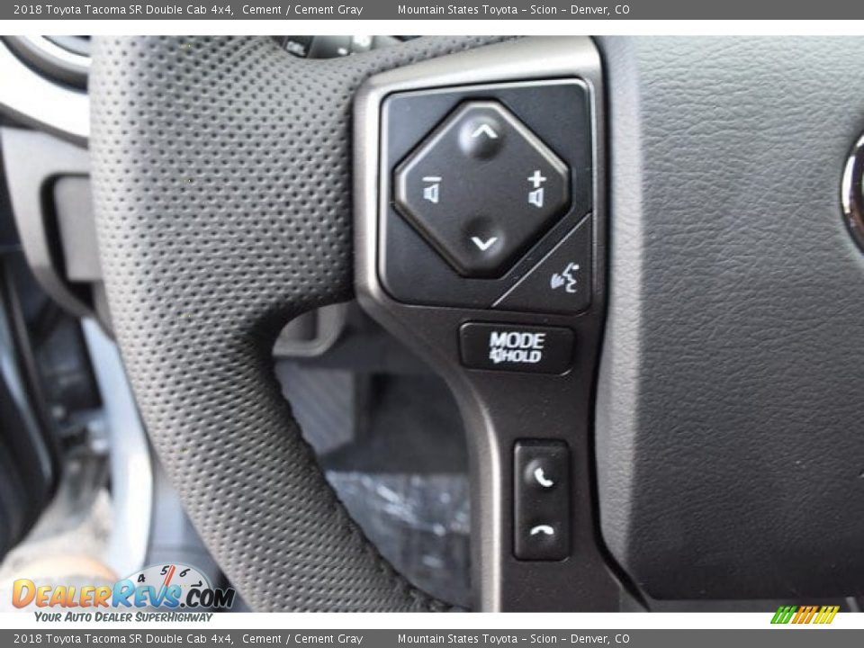 2018 Toyota Tacoma SR Double Cab 4x4 Cement / Cement Gray Photo #26