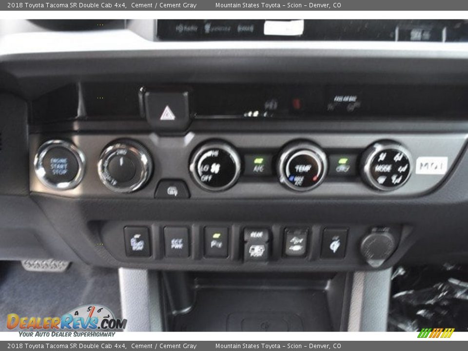 2018 Toyota Tacoma SR Double Cab 4x4 Cement / Cement Gray Photo #29