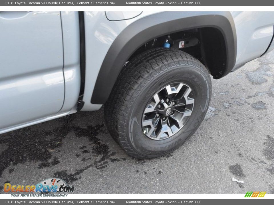 2018 Toyota Tacoma SR Double Cab 4x4 Cement / Cement Gray Photo #33