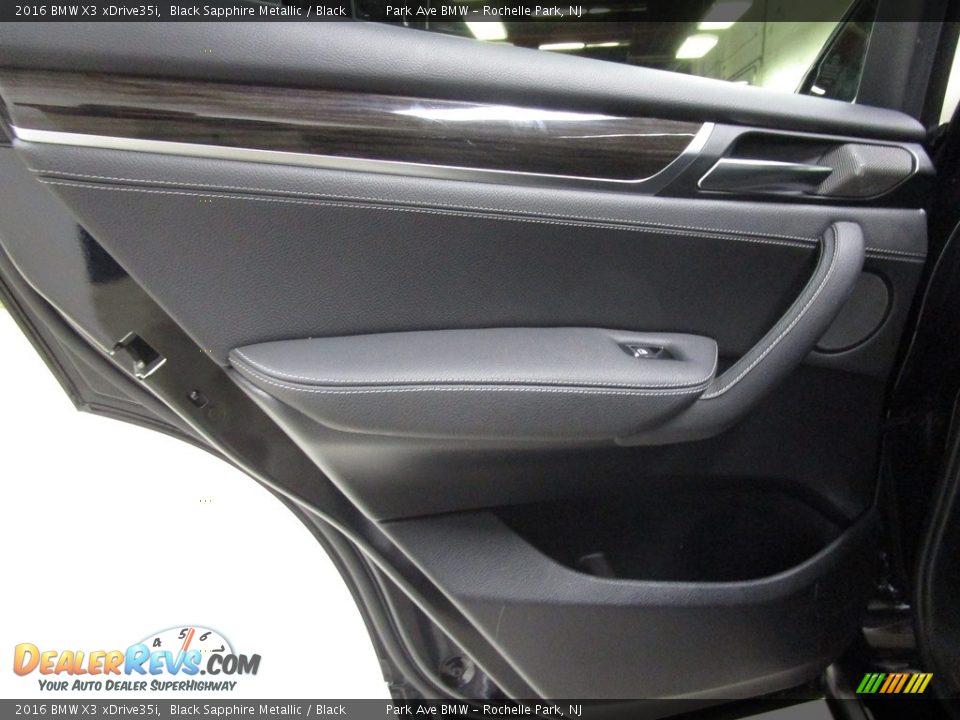 2016 BMW X3 xDrive35i Black Sapphire Metallic / Black Photo #13