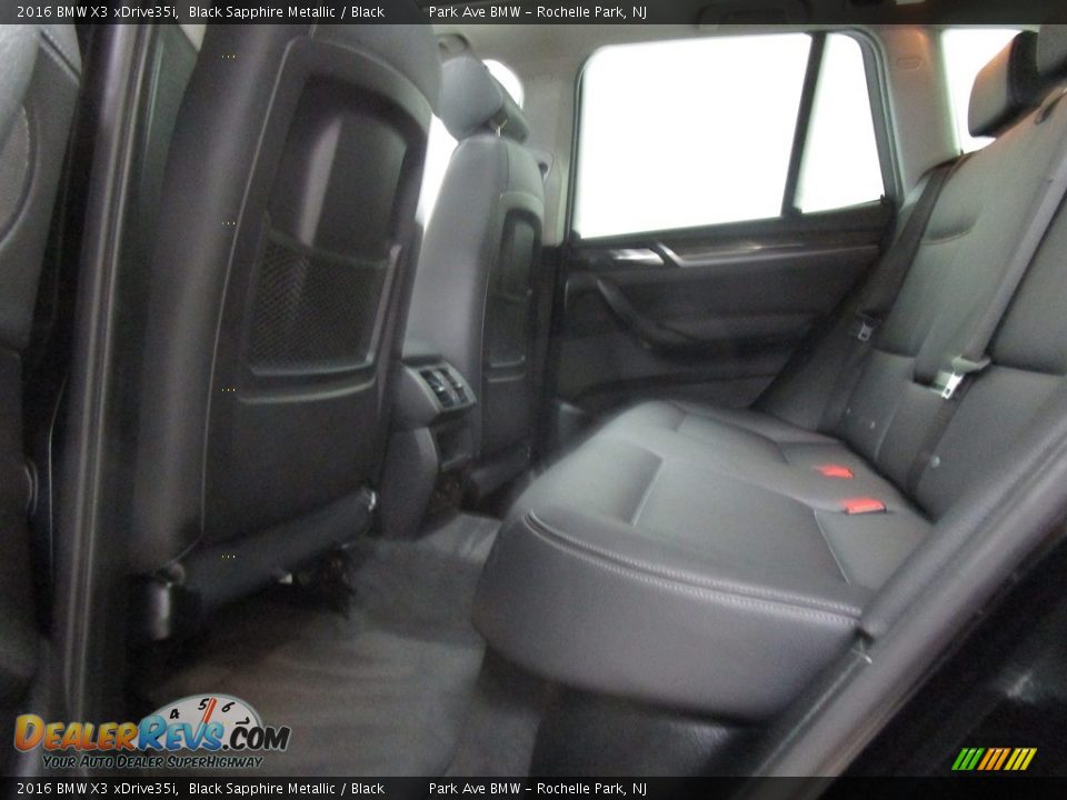 2016 BMW X3 xDrive35i Black Sapphire Metallic / Black Photo #15