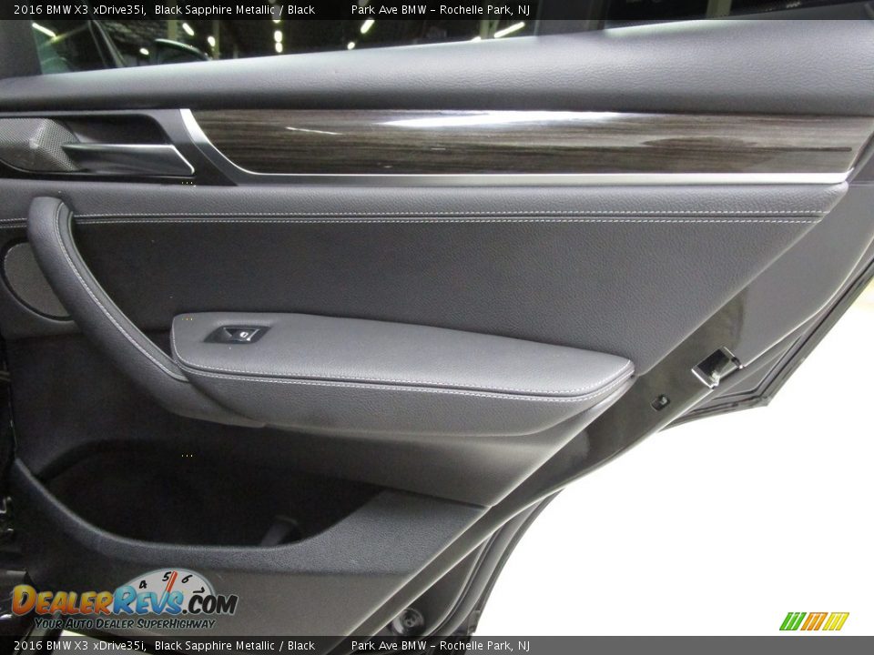 2016 BMW X3 xDrive35i Black Sapphire Metallic / Black Photo #19