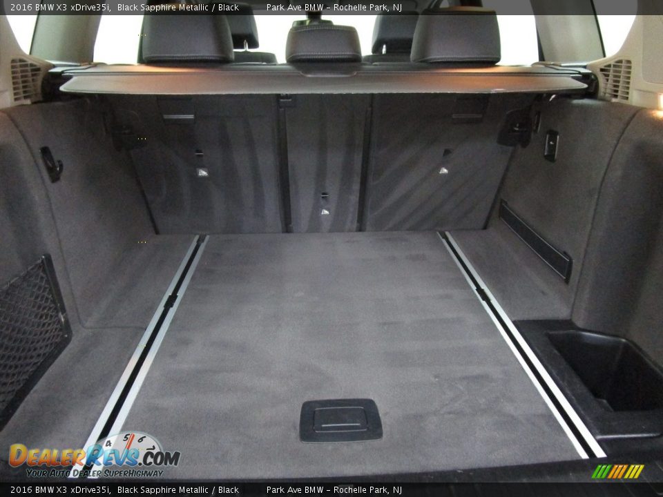 2016 BMW X3 xDrive35i Black Sapphire Metallic / Black Photo #23