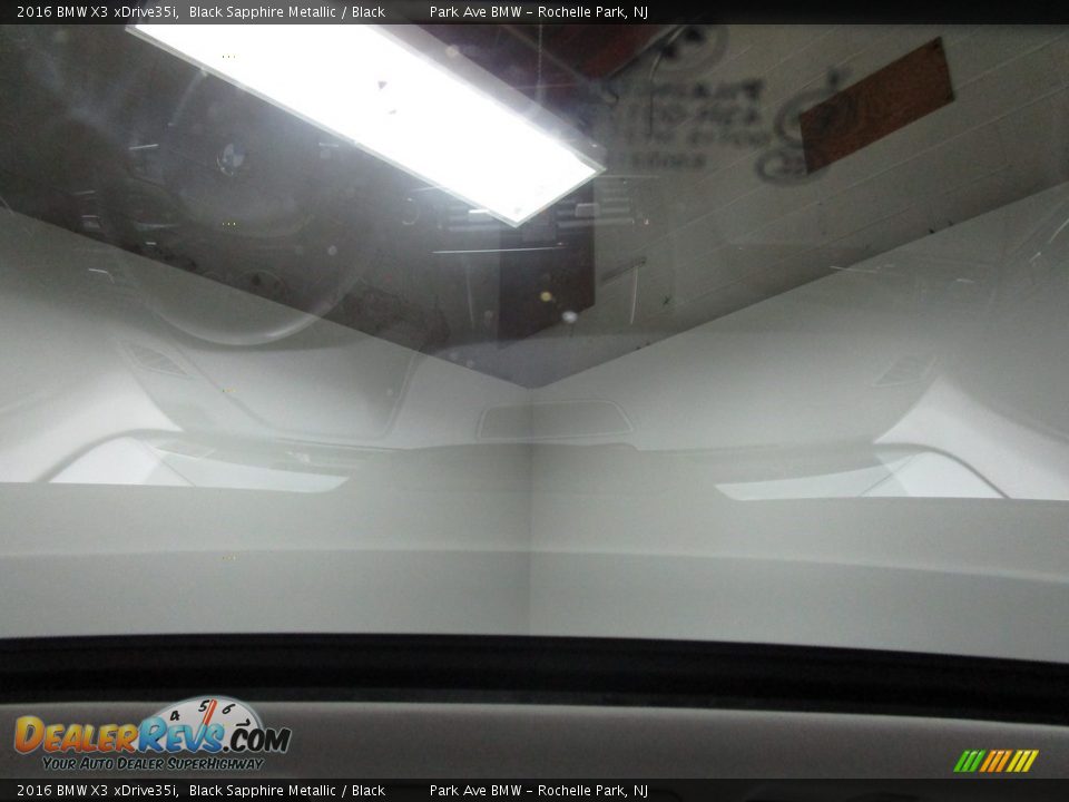 2016 BMW X3 xDrive35i Black Sapphire Metallic / Black Photo #24