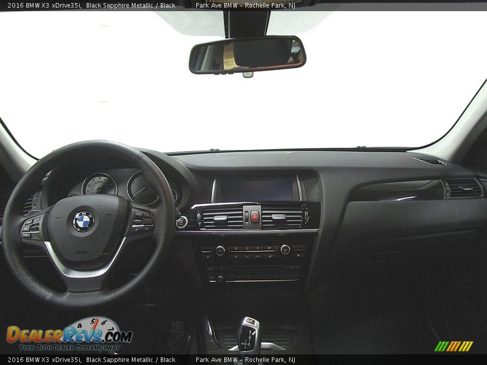 2016 BMW X3 xDrive35i Black Sapphire Metallic / Black Photo #25