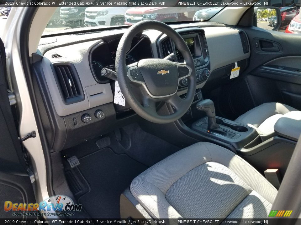 2019 Chevrolet Colorado WT Extended Cab 4x4 Silver Ice Metallic / Jet Black/Dark Ash Photo #8