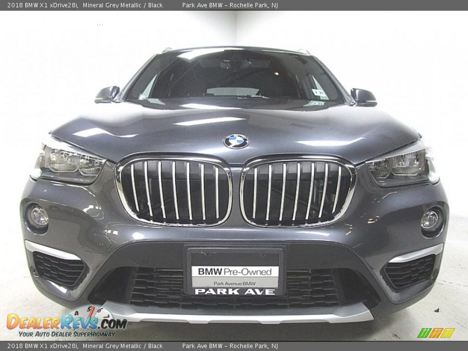 2018 BMW X1 xDrive28i Mineral Grey Metallic / Black Photo #8