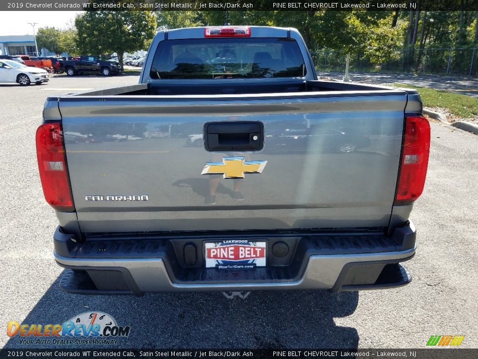 2019 Chevrolet Colorado WT Extended Cab Satin Steel Metallic / Jet Black/Dark Ash Photo #5