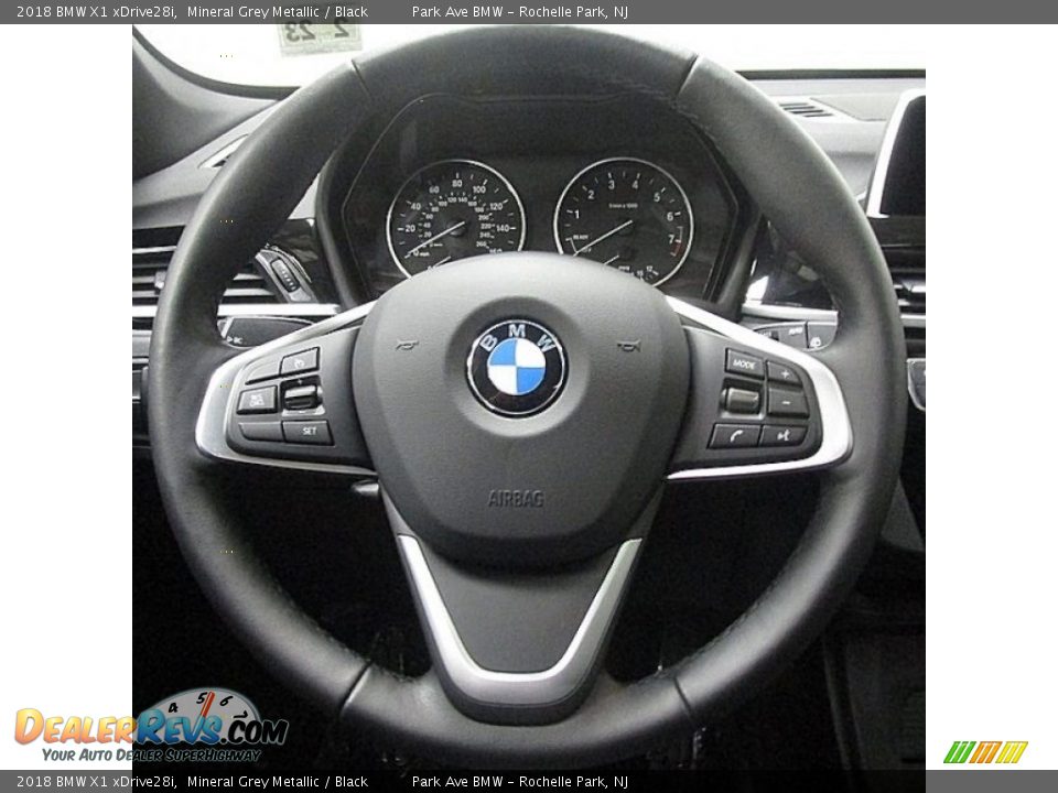 2018 BMW X1 xDrive28i Mineral Grey Metallic / Black Photo #25