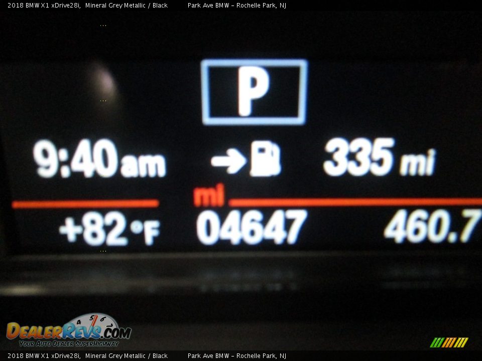 2018 BMW X1 xDrive28i Mineral Grey Metallic / Black Photo #26