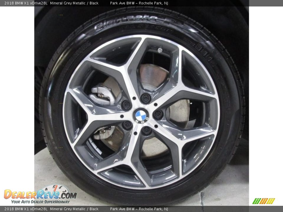 2018 BMW X1 xDrive28i Mineral Grey Metallic / Black Photo #30