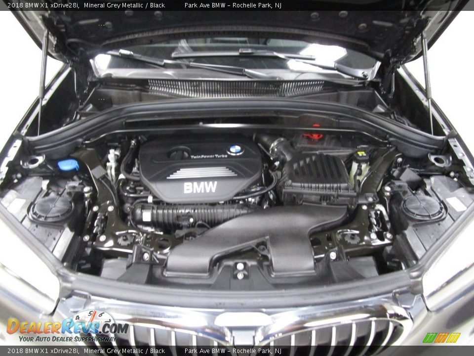 2018 BMW X1 xDrive28i Mineral Grey Metallic / Black Photo #31