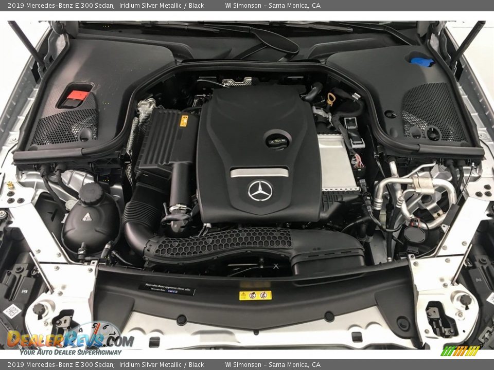 2019 Mercedes-Benz E 300 Sedan Iridium Silver Metallic / Black Photo #8