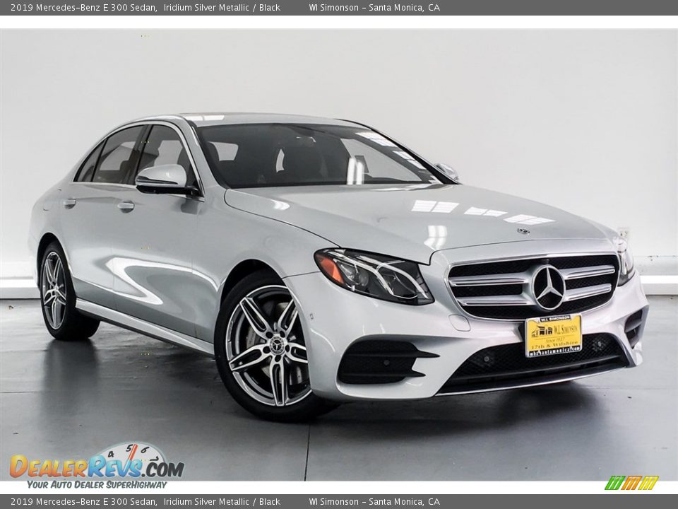 2019 Mercedes-Benz E 300 Sedan Iridium Silver Metallic / Black Photo #12
