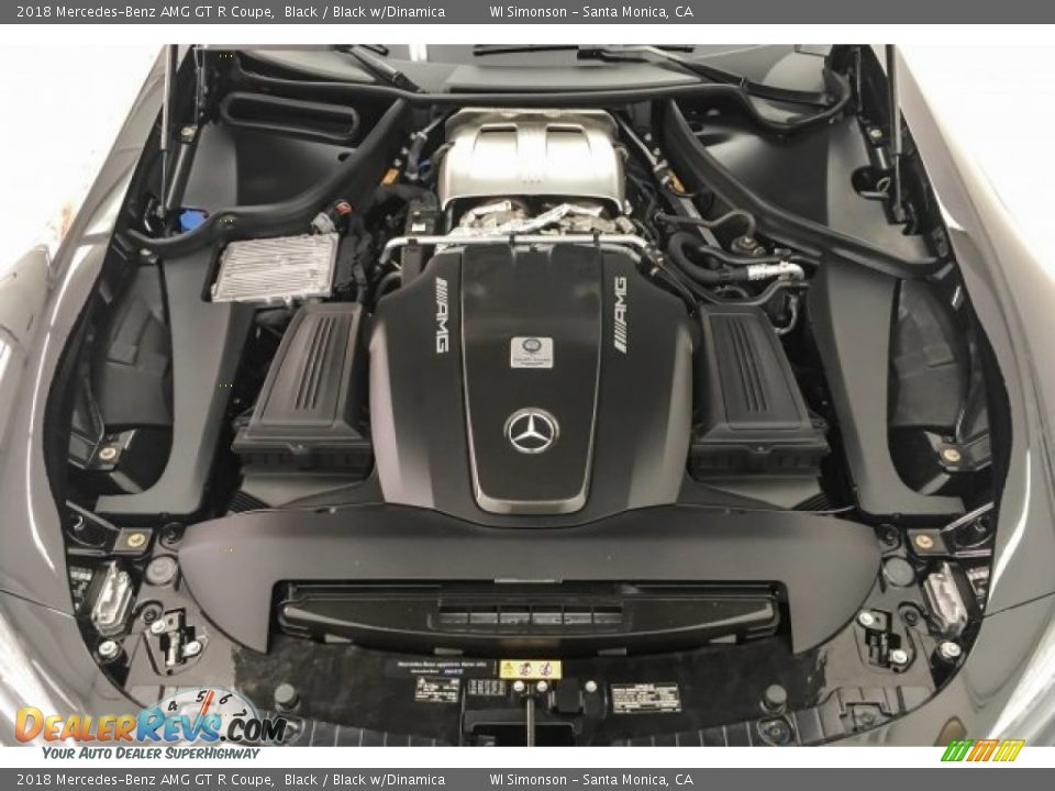 2018 Mercedes-Benz AMG GT R Coupe 4.0 Liter AMG Twin-Turbocharged DOHC 32-Valve VVT V8 Engine Photo #9
