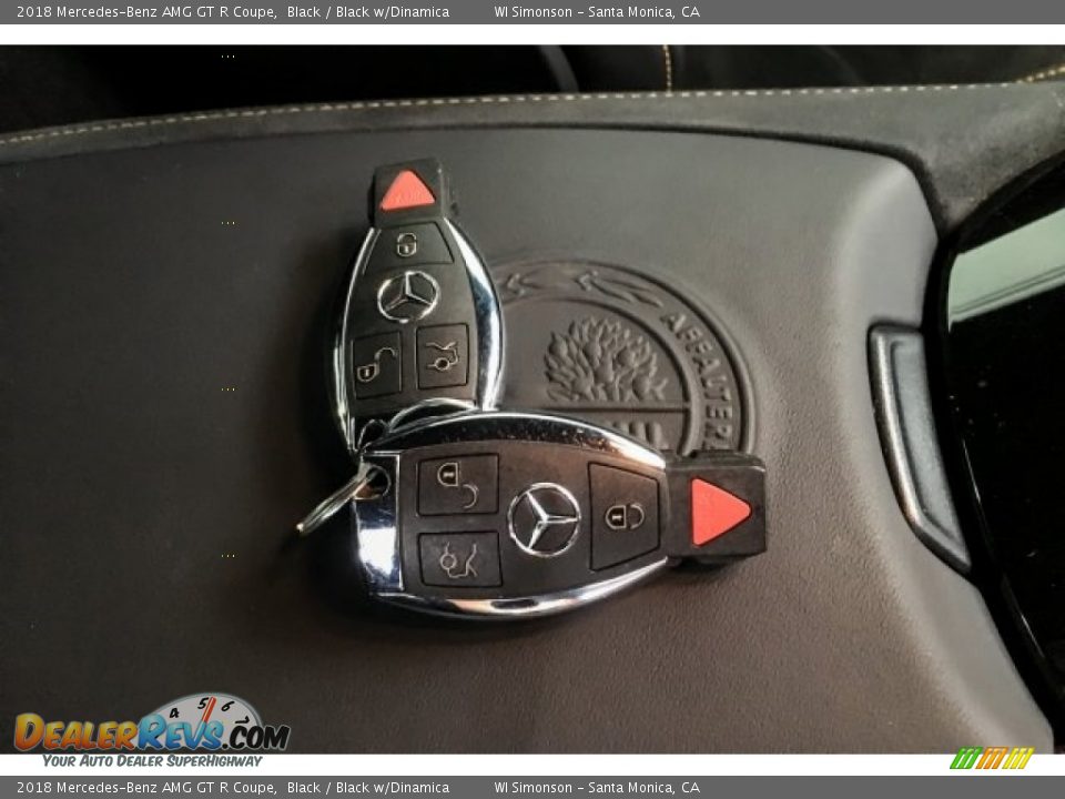 Keys of 2018 Mercedes-Benz AMG GT R Coupe Photo #11