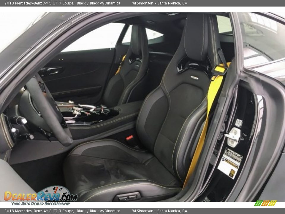 Front Seat of 2018 Mercedes-Benz AMG GT R Coupe Photo #13