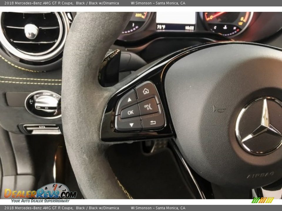 2018 Mercedes-Benz AMG GT R Coupe Steering Wheel Photo #17