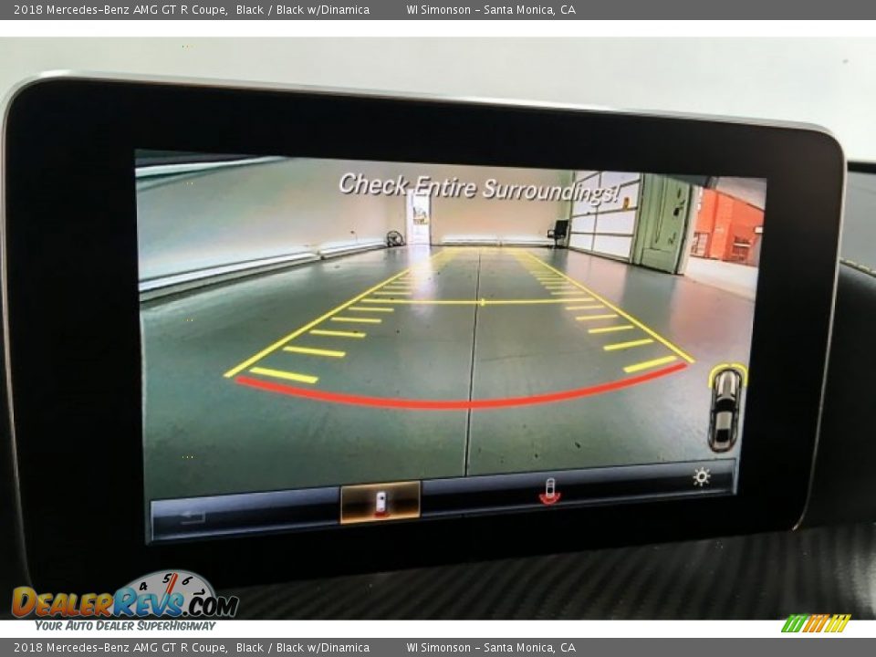 2018 Mercedes-Benz AMG GT R Coupe Black / Black w/Dinamica Photo #20