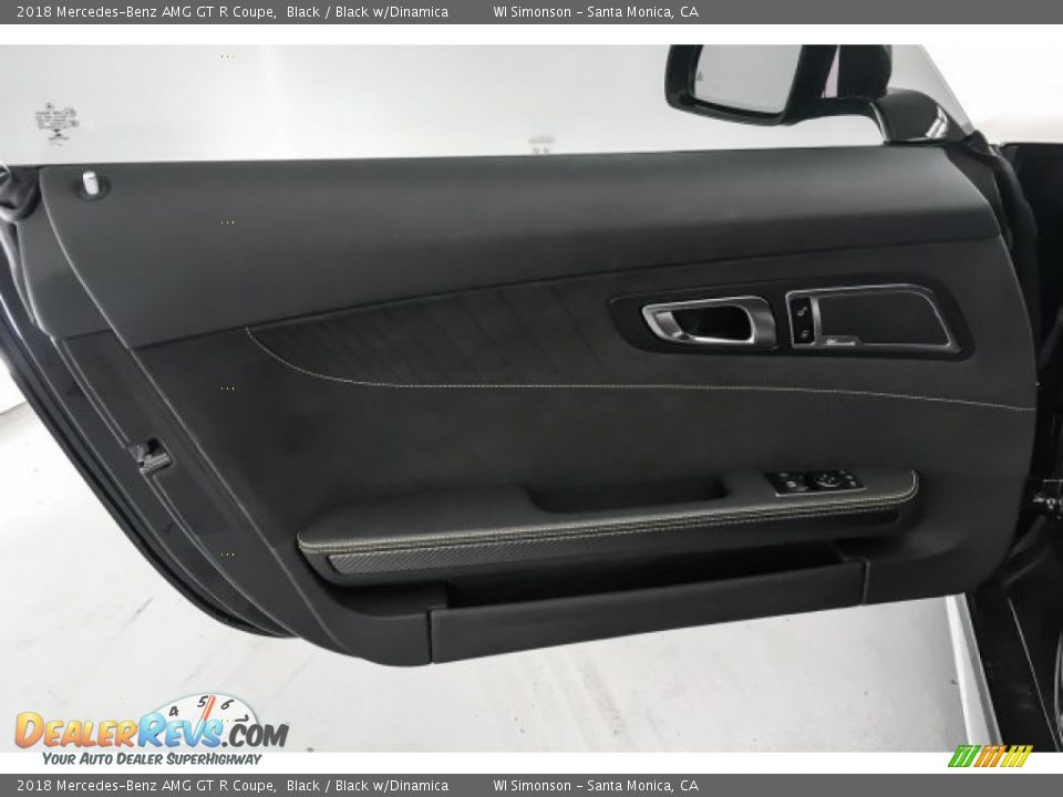 2018 Mercedes-Benz AMG GT R Coupe Black / Black w/Dinamica Photo #24