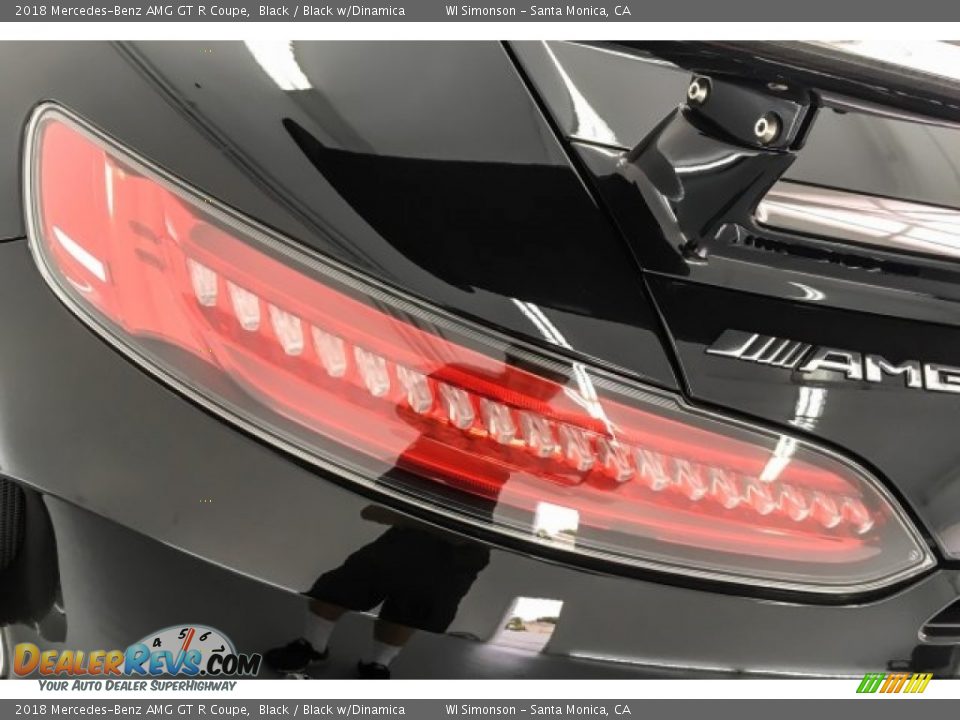2018 Mercedes-Benz AMG GT R Coupe Black / Black w/Dinamica Photo #25