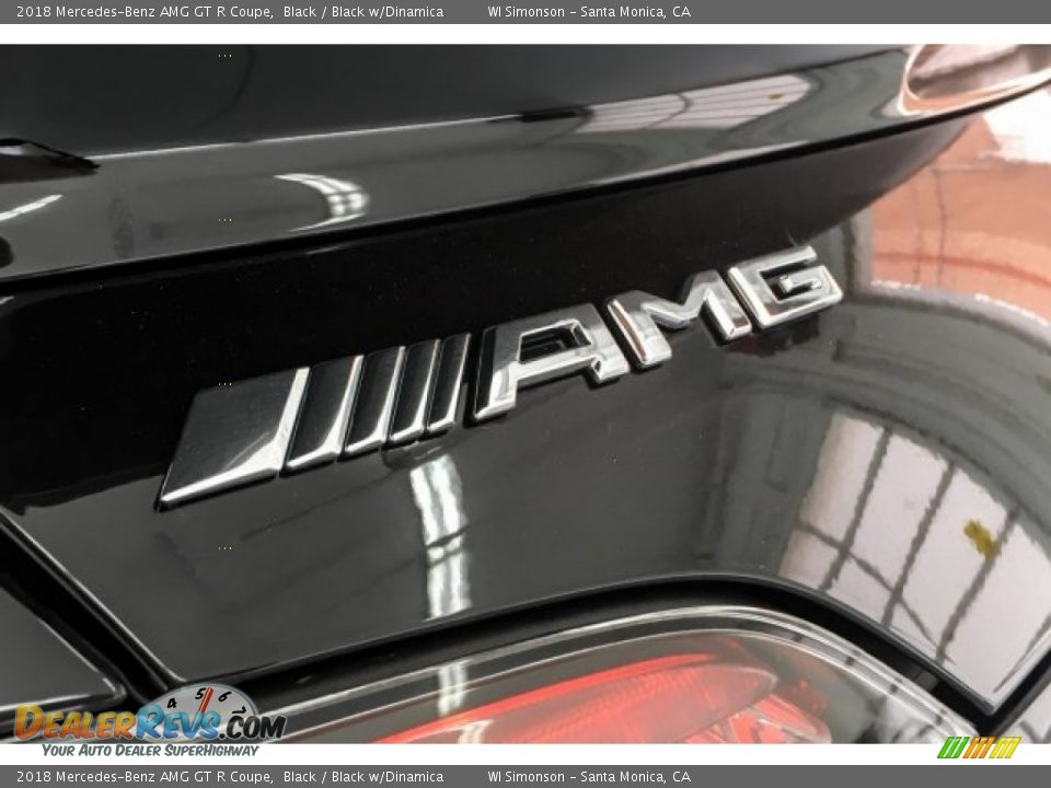 2018 Mercedes-Benz AMG GT R Coupe Black / Black w/Dinamica Photo #26