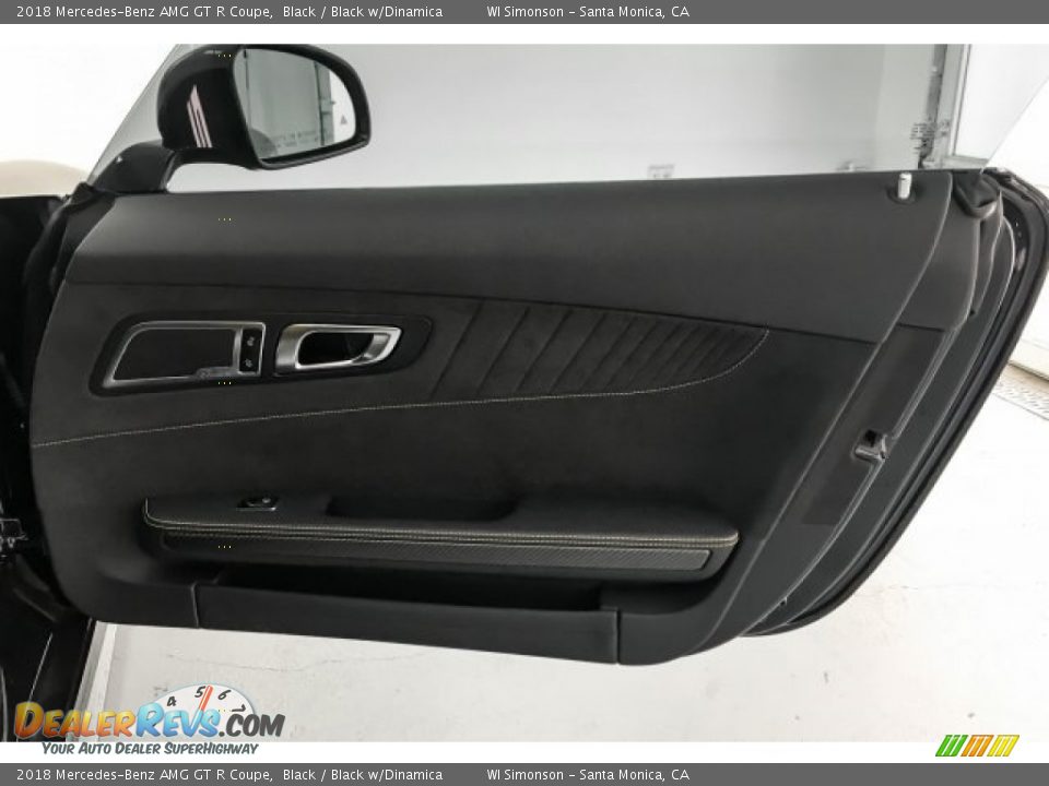 2018 Mercedes-Benz AMG GT R Coupe Black / Black w/Dinamica Photo #28