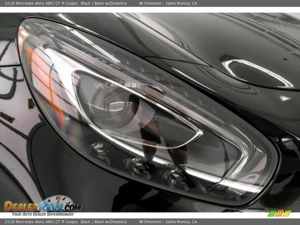 2018 Mercedes-Benz AMG GT R Coupe Black / Black w/Dinamica Photo #30