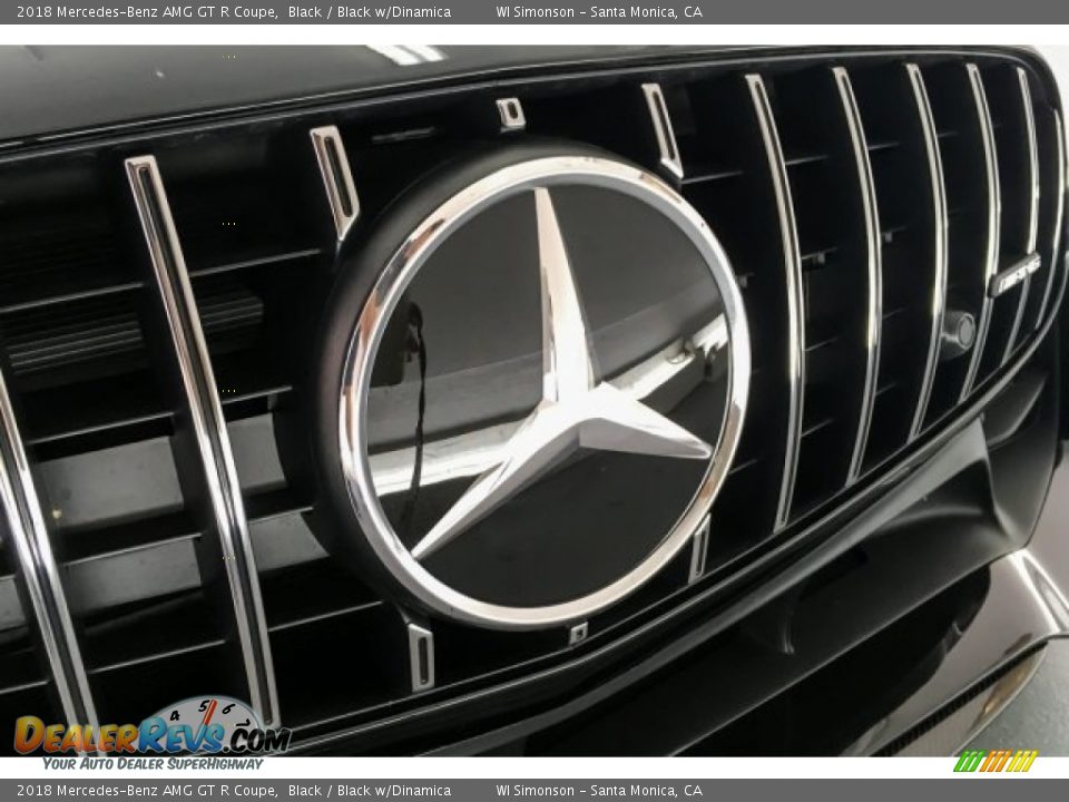 2018 Mercedes-Benz AMG GT R Coupe Black / Black w/Dinamica Photo #31