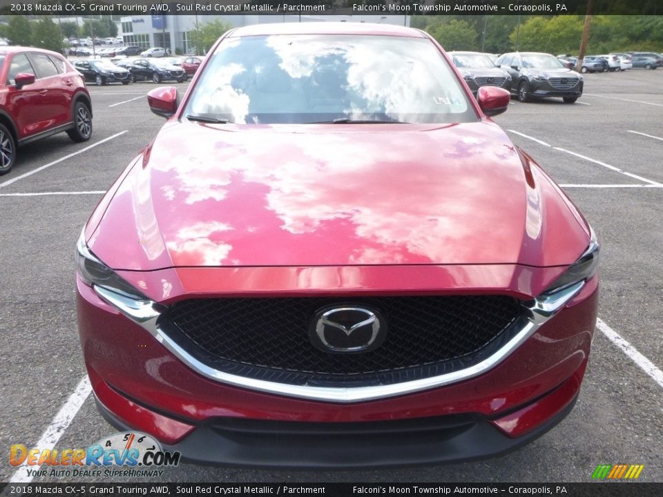 2018 Mazda CX-5 Grand Touring AWD Soul Red Crystal Metallic / Parchment Photo #4