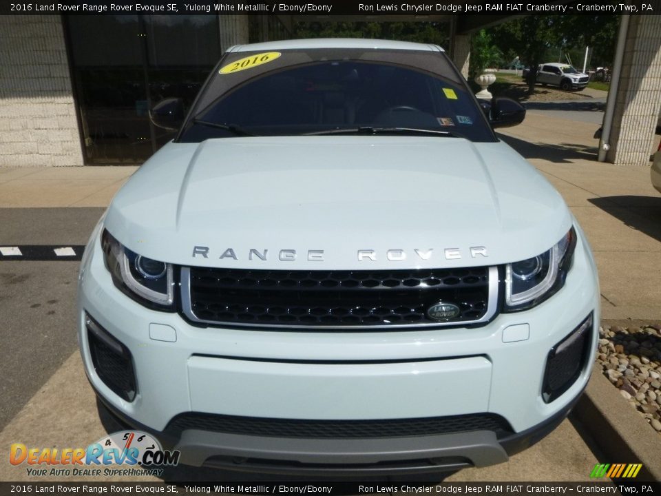 2016 Land Rover Range Rover Evoque SE Yulong White Metalllic / Ebony/Ebony Photo #4