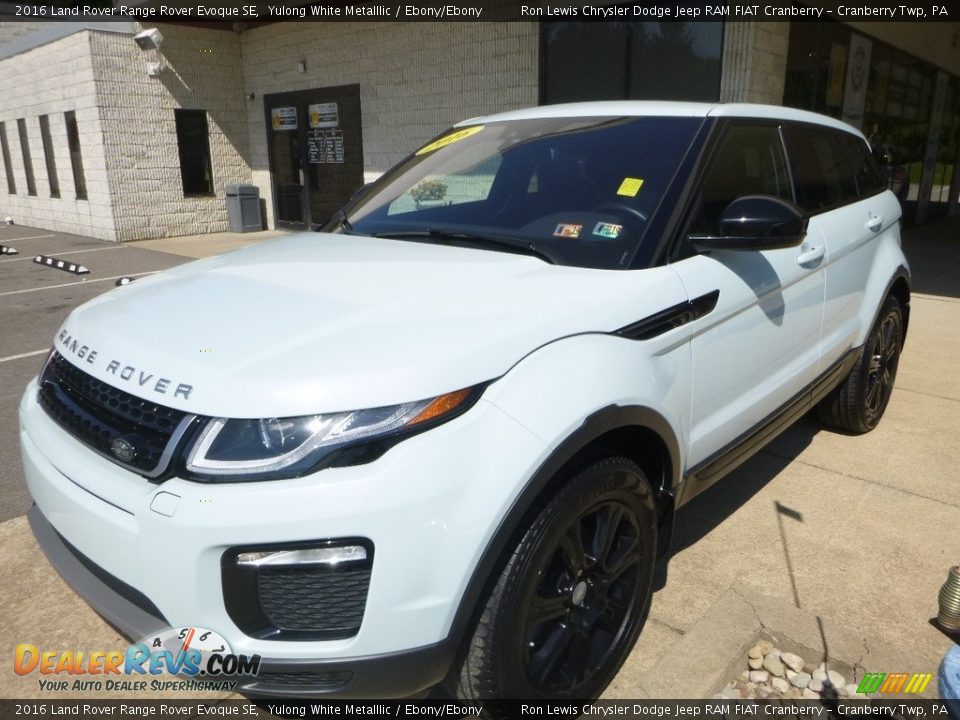 2016 Land Rover Range Rover Evoque SE Yulong White Metalllic / Ebony/Ebony Photo #5