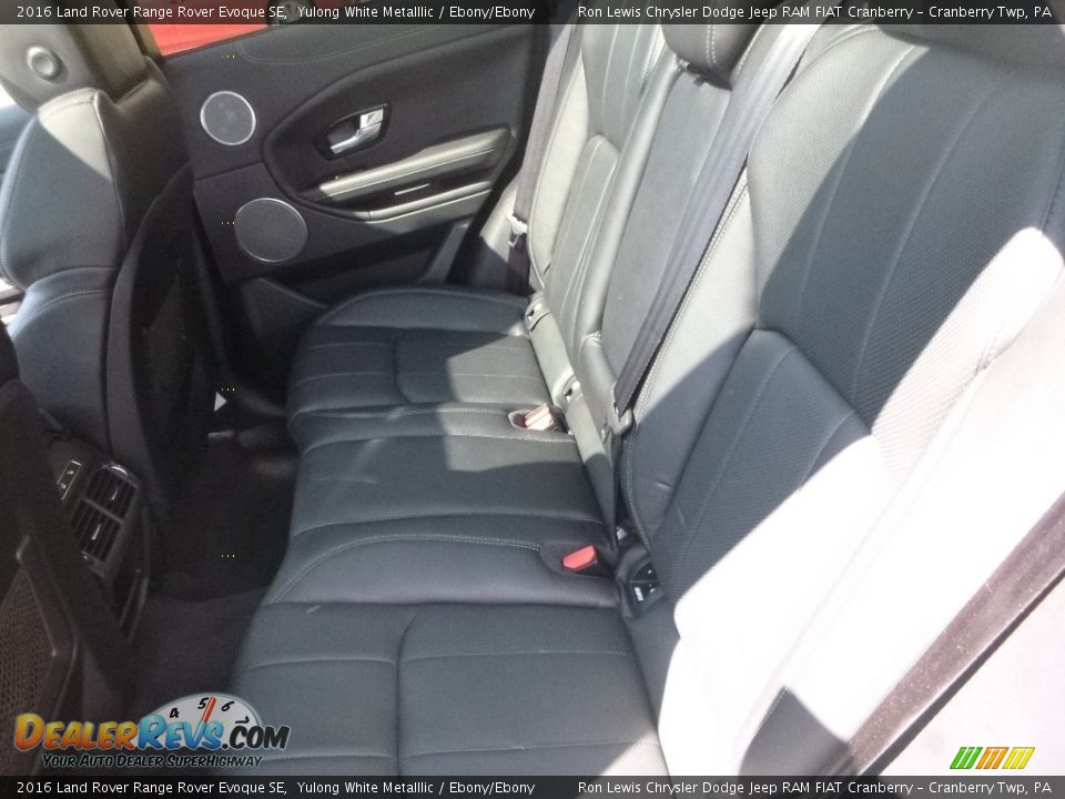 2016 Land Rover Range Rover Evoque SE Yulong White Metalllic / Ebony/Ebony Photo #9