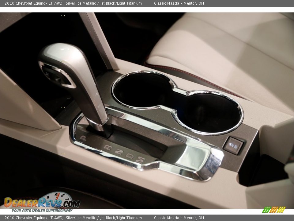 2010 Chevrolet Equinox LT AWD Silver Ice Metallic / Jet Black/Light Titanium Photo #14
