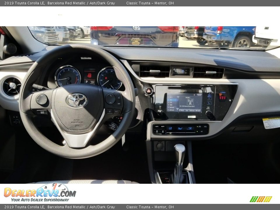 2019 Toyota Corolla LE Barcelona Red Metallic / Ash/Dark Gray Photo #5